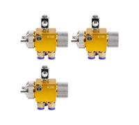 3X Minipistola Pulverizadora de Pintura Automática A-100, Herramientas Neumáticas para Soldadura por Ola, Vacío de Plástico de 1,0 mm.