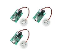3X Mistizador Ultrasónico Nebulizador Atomizador Transductor Atomizador Placa de Película Accesorios Humidificador Junta de Goma