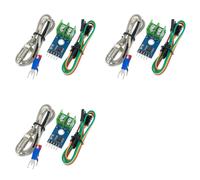 3X Módulo MAX6675 con Sensor de Termopar Tipo K Herramienta de Medición de Alta Precisión Módulo Medible de Alta Temperatura