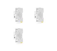 3X MOES Tuya Zigbee Circuit Breaker 63A Fireproof Electricity Monitoring App Control Alarm Threshold Setting V0