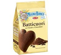 3X Mulino Bianco Batticuori Galletas Cacao Cacao Italiano Desayuno Snack 350g
