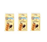 3x Mulino Bianco Flauti Sponge Cake Snack with Chocolate (8x 35g)