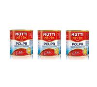 3x Mutti Polpa di Pomodoro Tomato Sauce 2,5 Kg. 100% Italian!