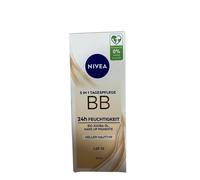 3x NIVEA BB Crema 5in1 Brillante Piel, 50ML 24H Días Cuidado Jojoba Aceite Neu (