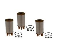 3X NúMero de Pieza del Filtro de Combustible 16403-4KV0A Elementos del Filtro de Combustible Separador de Agua Y Combustible para Navara Np300