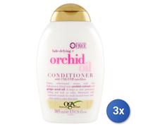3X Ogx Acondicionador Para Cabello 385 Ml. Aceite De Orquídea