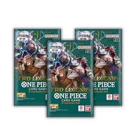 3X [OP-08] Two Legends - Booster - Card Game - Inglés + Heartforcards® Protección de envío