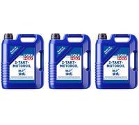 3x Original Liqui Moly 5L 2-Takt-Motoroil 2T Aceite de Motor Aceite Oil