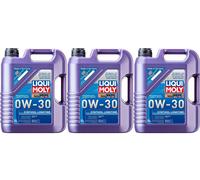 3x Original Liqui Moly 5L Synthoil desde Hace Mucho Tiempo 0W-30 Aceite de Motor