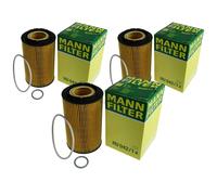 3X Original MANN-FILTER Filtro De Aceite HU 942/1 X Filtro De Aceite