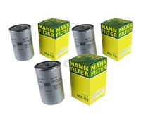 3x Original MANN-FILTER Filtro de Combustible WDK 719 Fuel Filtro