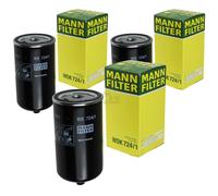 3x Original MANN-FILTER Filtro de Combustible Wdk 724/1 Fuel Filtro
