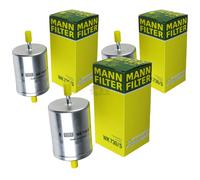 3x Original MANN-FILTER Filtro de Combustible Wk 730/5 Fuel Filtro