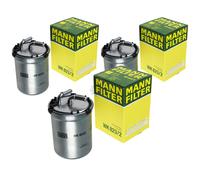 3x Original MANN-FILTER Filtro de Combustible Wk 823/2 Fuel Filtro