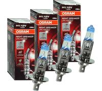 5x Osram Night Breaker Ilimitado H1 +110% Bombilla Lámpara 12V 60/55 Watt P14,