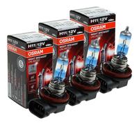 3x Osram Night Breaker Ilimitado H11 +110% Bombilla Lámpara 12V 55 Watt PGJ19-2