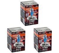 3x OSRAM Night Breaker Laser H4 Próximo Generación 3900K 1650 / 1000Lm Bombilla
