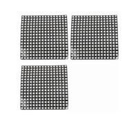 3X Panel de Matriz LED RGB WS2812 Direccionable Individualmente y Flexible para Pantalla de Video, CC 5 V (16 X 16)