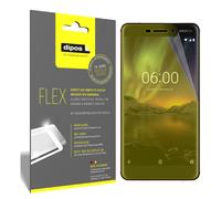 3x Pantalla para Nokia 6 (2018) Protector, cobertura 100%, láminas protectoras