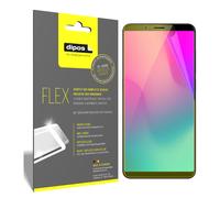 dipos FLEX 3x Protector de Pantalla claro para Nubia Z18 Mini | Transparente, cobertura 100%, Full Cover, autorreparable, sin burbujas, compatible con huellas dactilares, autoadhesivo