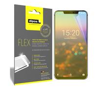 dipos FLEX 3x Protector de Pantalla claro para Umidigi Z2 | Transparente, cobertura 100%, Full Cover, autorreparable, sin burbujas, compatible con huellas dactilares, autoadhesivo