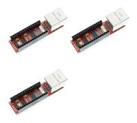 3X para ENC28J60 Ethernet Shield V1.0 para Compatible 3.0 Módulo de Red RJ45