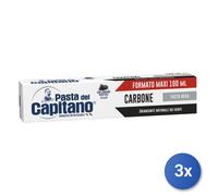 Pasta del Capitano, Dentifricio Carbone Attivo - 100Ml - 100 ml