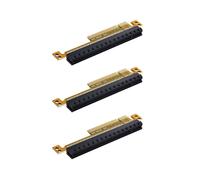 3X PCI-E Express 8X to 16X Extender Converter Riser Card Adapter Male to Female Extension