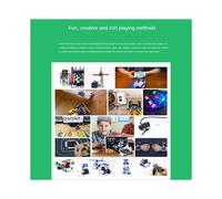 3X Placa Base BBC Microbit V2.0 una IntroduccióN una la ProgramacióN GráFica en Python para Escuelas Primarias y Secundarias