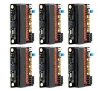 3X Placa de Expansión Micro-Bit IOBIT V2.0 Protector del Adaptador de Arranque con Zumbador para BBC Programación de Gráficos Python de Bit Kids