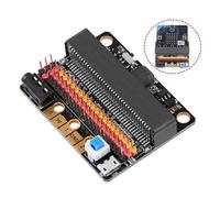 3X Placa de Expansión Micro-Bit IOBIT V2.0 Protector del Adaptador de Arranque con Zumbador para BBC Programación de Gráficos Python de Bit Kids