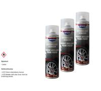 3x Presto Brillo De Neumáticos Limpiador Espuma 500ml Spray Lata