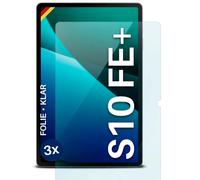 3x Protector de Pantalla para Galaxy Tab S10 FE Plus Transparente Flexible Si...