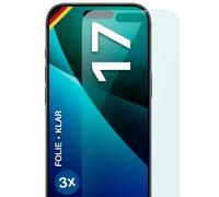 3x Protector de Pantalla para iPhone 17 Protector de Pantalla HD Transparente...