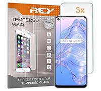 3X Protector de Pantalla para REALME V5 5G - OPPO A72 - OPPO A52 - REALME X7 Pro - REALME 7 - A73 5G, Cristal Vidrio Templado Premium