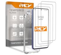 3X Protector de Pantalla y Funda Anti-Shock para XIAOMI Poco X6 Pro 5G - REDMI K70e 5G, Cristal Vidrio Templado y Silicona TPU de Alta Resistencia