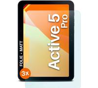 3x Protector Mate para Galaxy Tab Active5 Pro Protector Pantalla 4H Fino Anti...