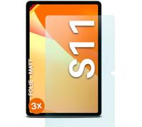 3x Protector Mate para Samsung Galaxy Tab S11 Protector Pantalla 4H Fino Anti...