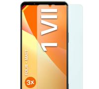 3x Protector Mate para Sony Xperia 1 VII Protector Pantalla Móvil Anti Reflex
