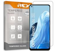 3X Protector Pantalla para OPPO RENO8 Lite - OPPO A78 4G, Cristal Vidrio Templado Premium