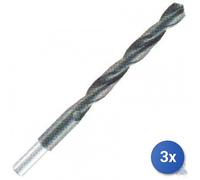 3X Punta Alpen Sprint Para Metal HSS DIN 338 Código Reducido Mm 18