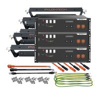 3x Pylontech US3000C LiFePO4 48V 10,5kWh almacenamiento solar fotovoltaico co...