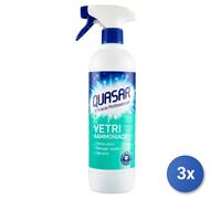 3X QUASAR VIDRIOS 580 ML. TRIGGER AMONIACO
