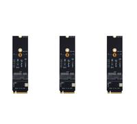 3X Ranura de Llave Inalámbrica M.2 Una + E Una M.2 M Key Wifi Adaptador para Tarjeta AX200 9260 Bcm94352Z Tarjeta NVMe PCI Express Puerto