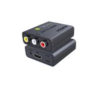 3x RCA convertidor AV a IDATA SPDIF-71 video compuesto + audio