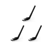 3X Receptor NIC USB Sin Controlador Wifi Inalámbrico Todo en Receptor NIC PC Portátil Wifi Transmisor Externo