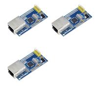3X Reemplace el Módulo de Red LAN Ethernet Shield W5100 W5500 Compatible con TCP/IP 51/STM32 Microcontrolador con 32k Bytes SPI