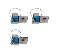 3X Regulador de Potencia de Tiristor de 10000 W Regulador de Voltaje SCR Regulador de Voltaje Digital Electrónico de Alta Potencia AC 220 V