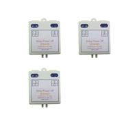 3X Relé de Retardo de Tiempo de CA 120 V 220 V Interruptor de Retardo de Encendido y Apagado 1-480 Min Retardo de Apagado Ajustable Controlador de