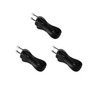 3X RJ11 6P4C Cuerda Cable de Telefono Modem ADSL 10 Metros